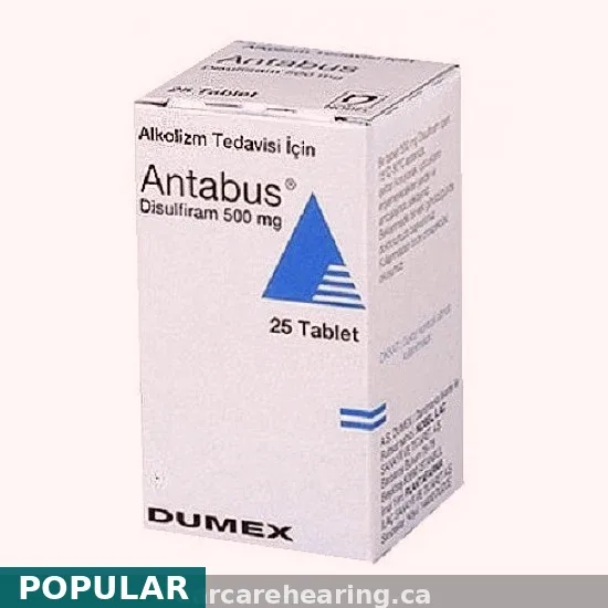 Generic Antabuse (Disulfiram) 500mg Canada — Chronic Alcoholism From $0.55