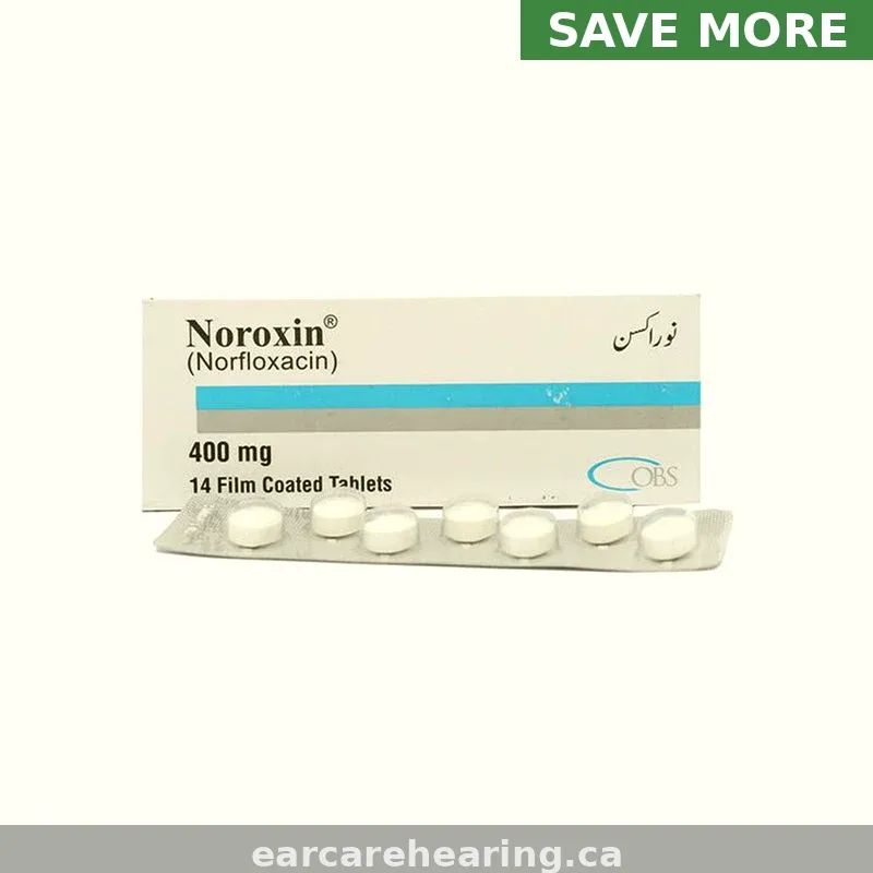 400mg Norfloxacin Tablets — Generic Noroxin for Urinary Tract Infections