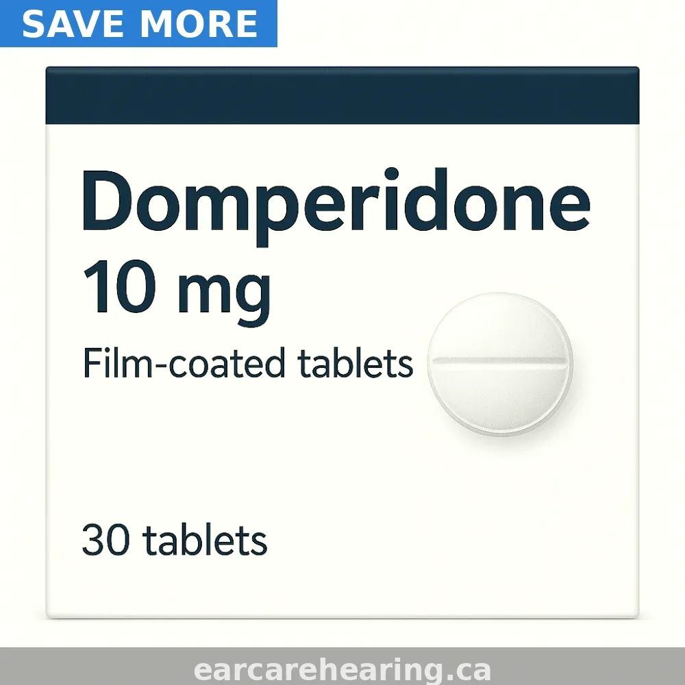 Buy Motilium 10mg Tablets Canada — Domperidone Nausea & Digestion Online From $0.34