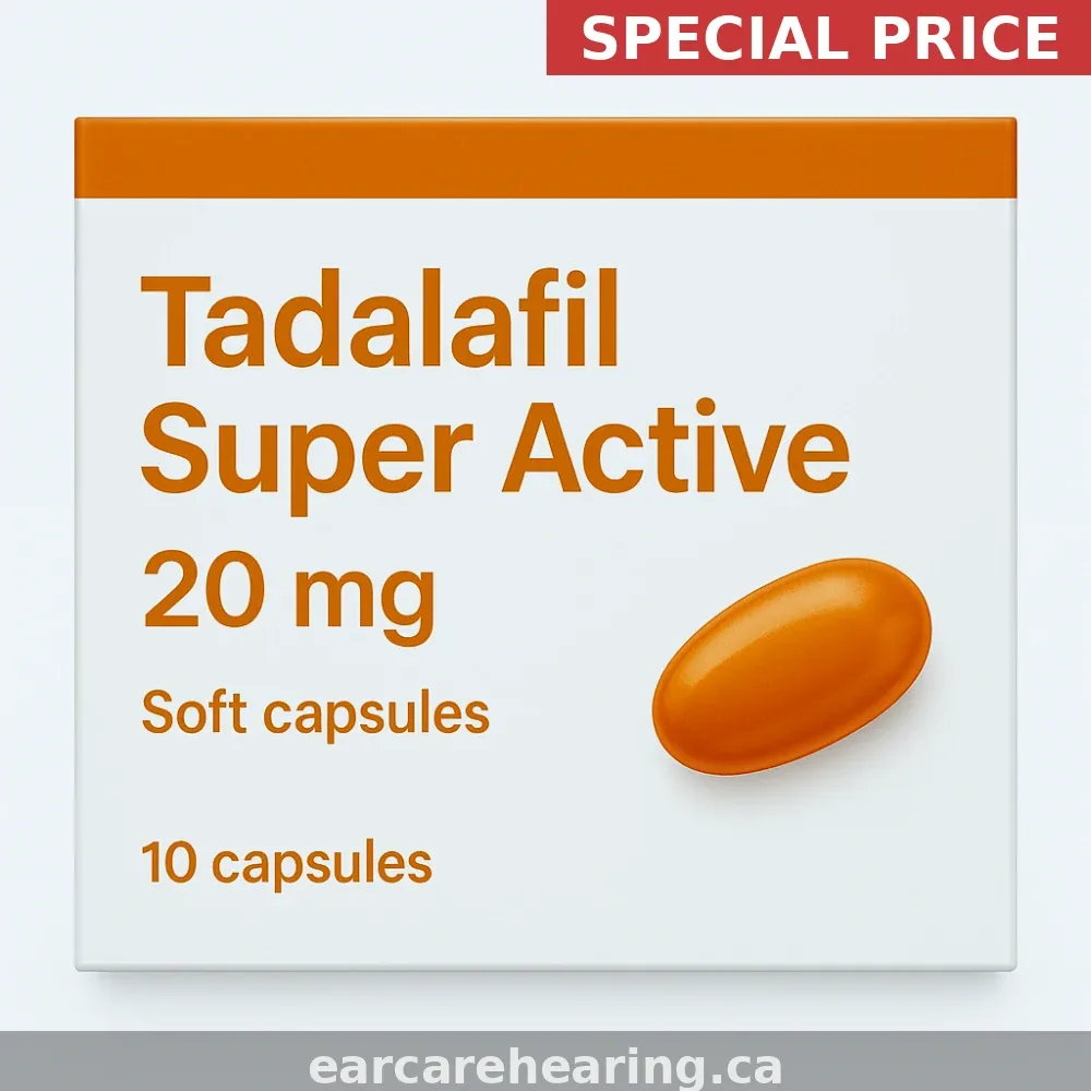 Generic Cialis Super Active (Tadalafil) — Guide for Patients in Canada