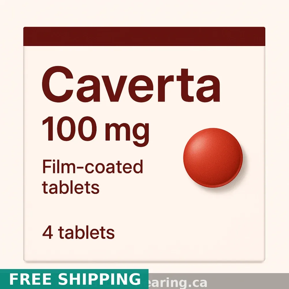 Generic Caverta (Sildenafil) 100mg — Lowest Price From $2.50