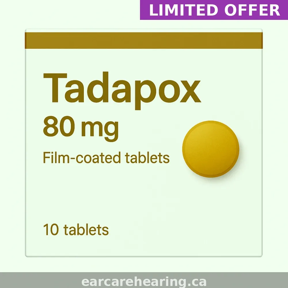 Tadapox (Tadalafil) 20/60mg — Prescription Tablets in Canada