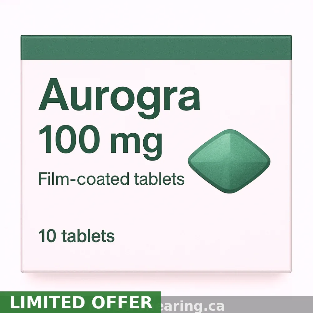 Sildenafil (Aurogra) 100mg Online in Toronto — From $0.35 Per Pill