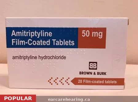 50mg Amitriptyline Tablets in Canada — Generic Amitriptyline for Depression, Nerve Pain Relief
